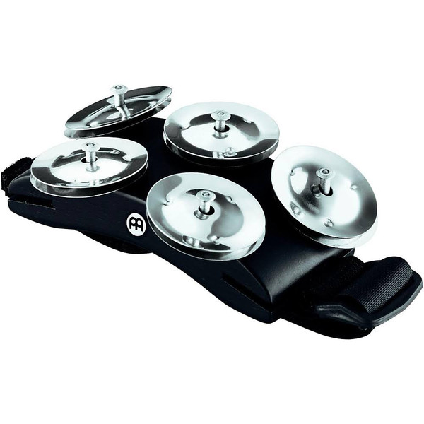 Meinl Cajon Foot Tambourine with 5 Pairs of Steel Jingles