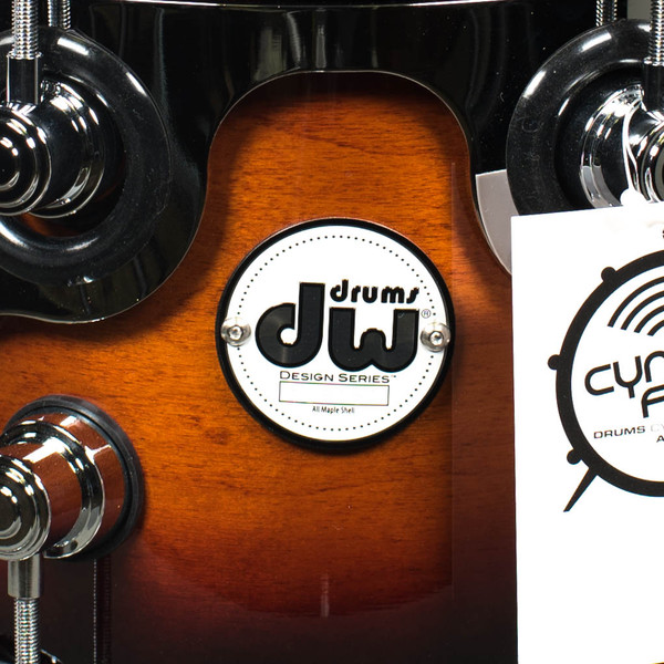 DW Design Series 7x8 Tom Tobacco Burst
