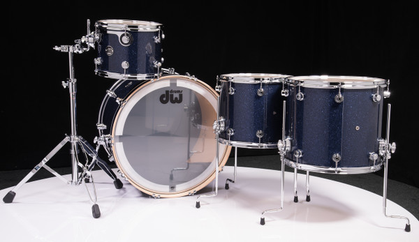 DW Performance Series 4pc Shell Pack  Indigo Glass 12/14/16/22