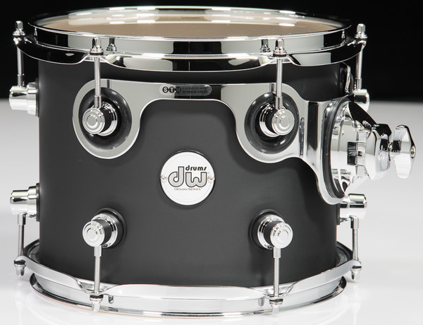 DW Design Series 8x10 Tom Black Satin