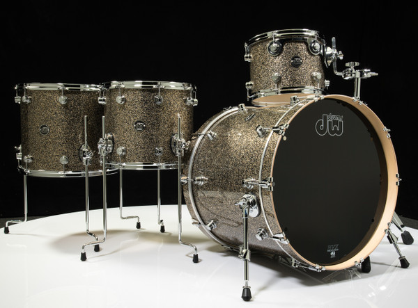 DW Performance Series 4pc Shell Pack 12/14/16/22 Gold Nebula