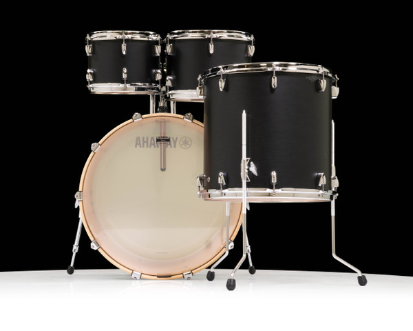 Yamaha Tour Custom 4pc Shell Pack 10/12/16/22- Licorice Satin