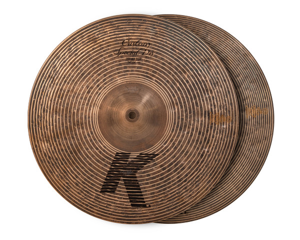 Zildjian K Custom Special Dry 14" Hi-Hat Pair front view