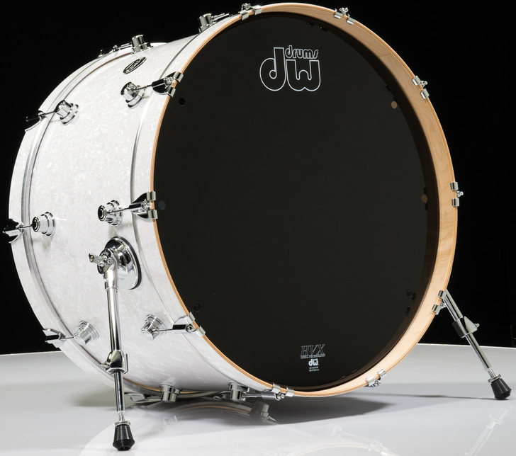 DW Performance Series 14x24 Bass Drum White Marine