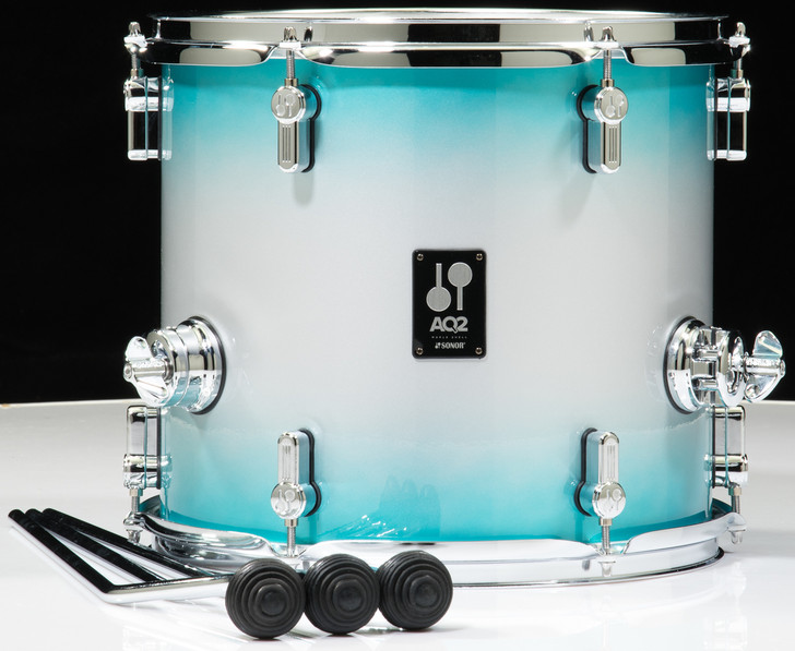 Sonor AQ2 Maple Martini Kit 4pc Shell Pack - Aqua Silver Burst