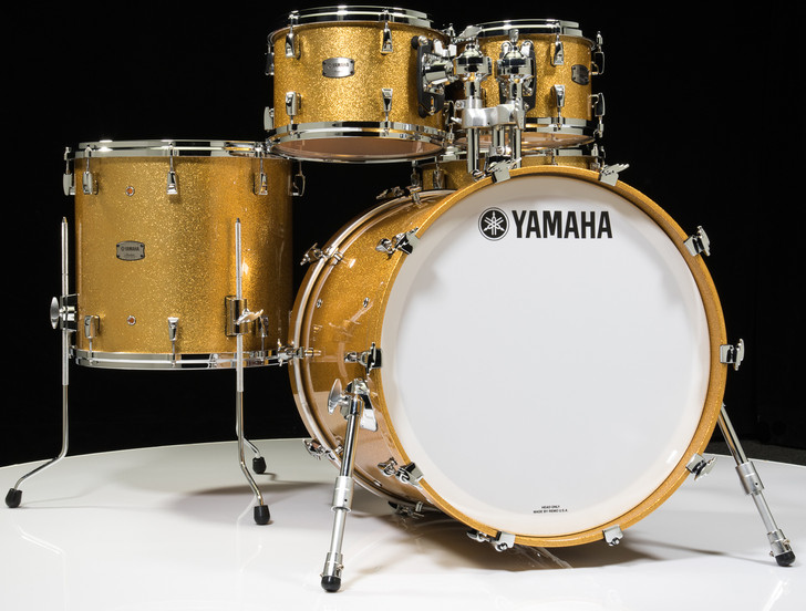 Yamaha Absolute Hybrid Maple 5pc Gold Champagne Sparkle