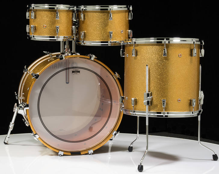 Yamaha Absolute Hybrid Maple 4pc Gold Champagne Sparkle