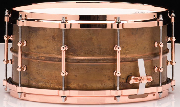 Ludwig Raw Copperphonic 6.5x14 Snare Drum w/ Copper Hardware