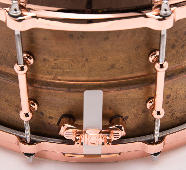 Ludwig Raw Copperphonic 6.5x14 Snare Drum w/ Copper Hardware
