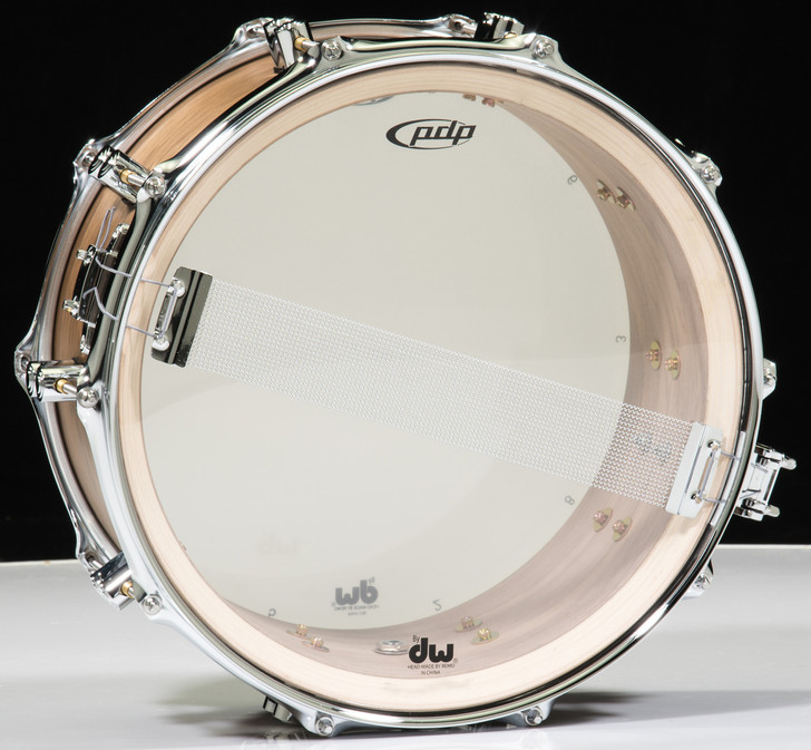 PDP Limited Edition Maple/Walnut 6.5x14 Snare - Natural Satin