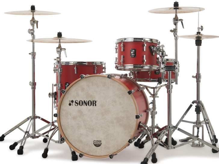 Sonor SQ1 22" 3-piece Shell Pack - Hot Rod Red