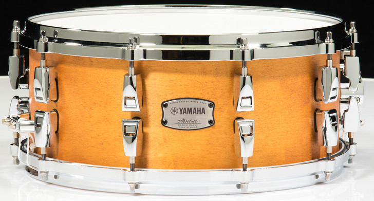 Yamaha Absolute Hybrid Maple 14x6 Snare- Vintage Natural