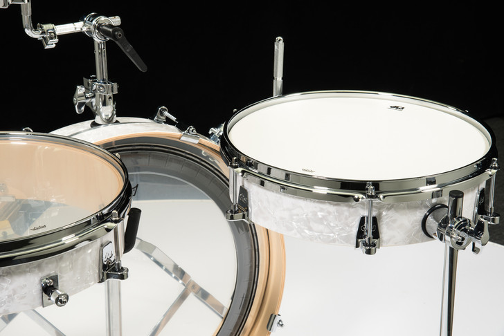 DW Performance Series Low Pro 4pc Shell Pack - White Marine