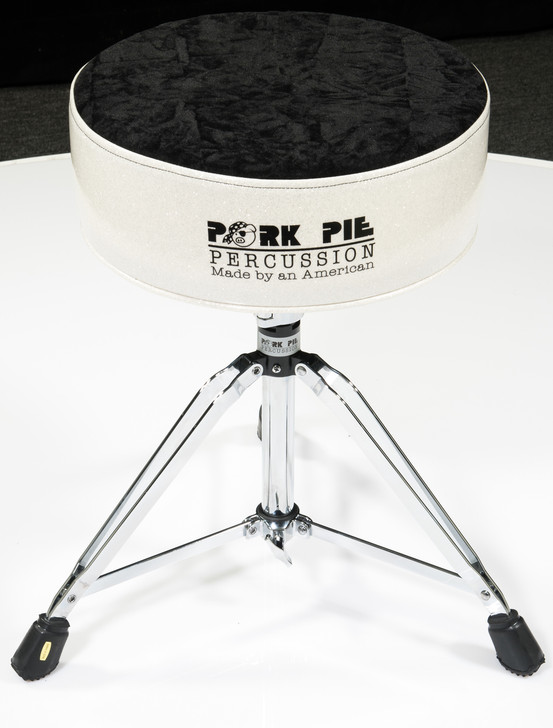 Pork Pie Star Round Throne Silver with /Black Crush