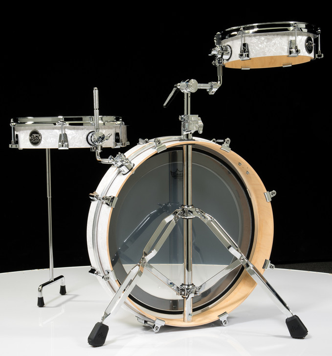 DW Performance Series Low Pro 3pc Shell Pack - White Marine