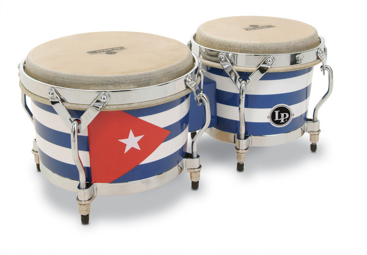 LP Matador Bongos Cuban Flag