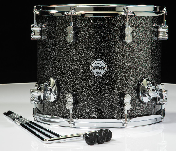 PDP Concept Maple 14x16 Floor Tom - Black Sparkle