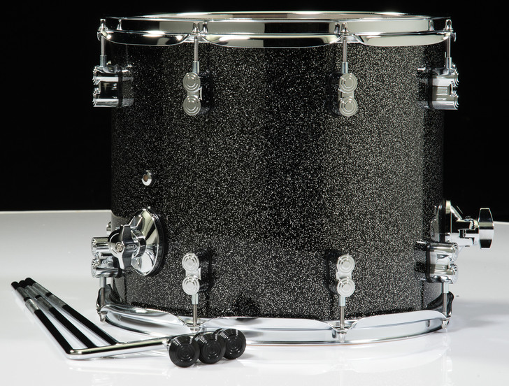 PDP Concept Maple 14x16 Floor Tom - Black Sparkle