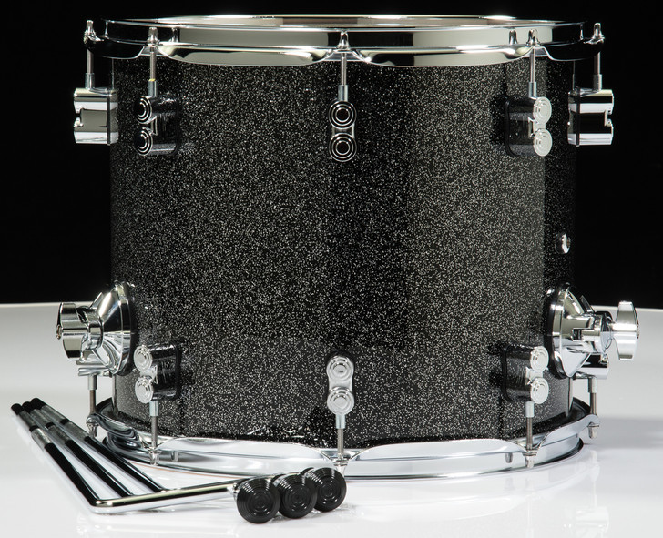 PDP Concept Maple 14x16 Floor Tom - Black Sparkle