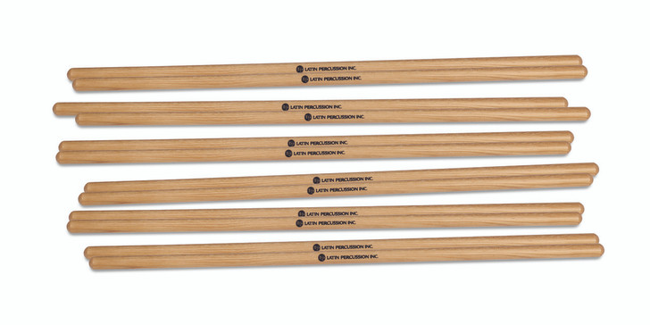 LP 7/16" Hickory Timbale Sticks 6Pair LP248C