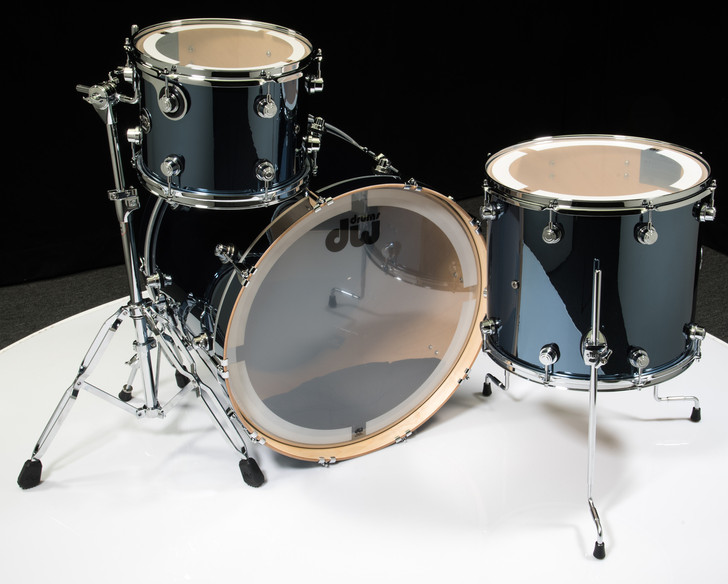 DW Performance Series 3pc Shell Pack 13/16/24 Chrome Shadow