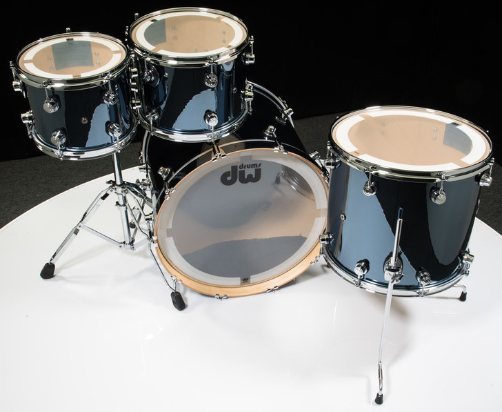 DW Performance Series 4pc Shell Pack 10/12/16/24 Chrome Shadow