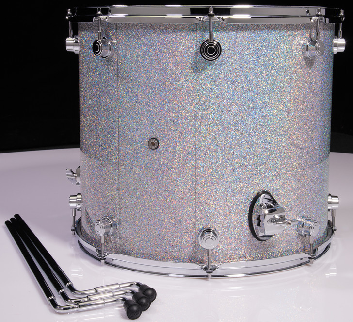 DW Performance Series 16x18 Floor Tom Diamond Nebula