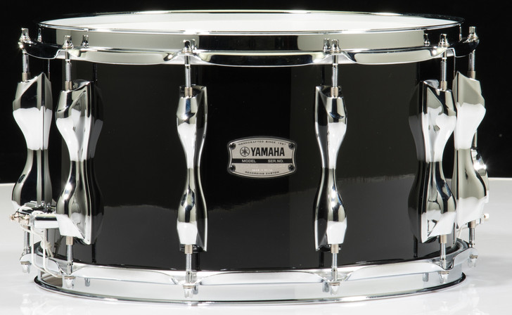 Yamaha Recording Custom 14x8 Snare Drum - Solid Black