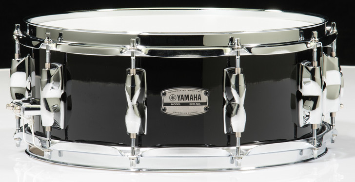 Yamaha Recording Custom 14x5.5 Snare Drum - Solid Black