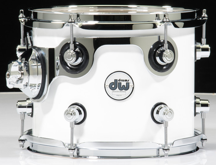 DW Design Series 8x10 Tom Gloss White