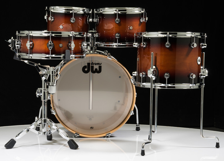 DW Design Series Frequent Flyer 5pc Bonus Pack - Tobacco Burst