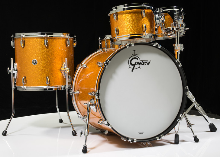 Gretsch Brooklyn Series 5pc Shell Pack - Gold Sparkle Nitron