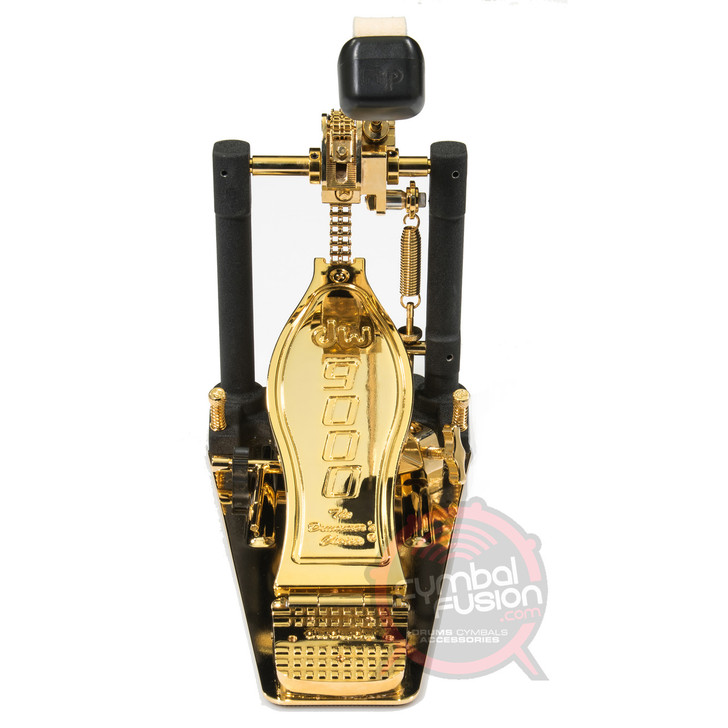 DW 9000 Series Single Bass Drum Pedal Gold Plated