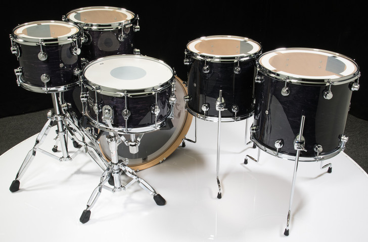DW Performance Series 6pc Shell Pack - Ebony Stain 10/12/14/16/22/14SD