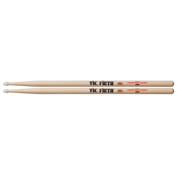 Vic Firth American Classic 5BN Drum Sticks Nylon Tip