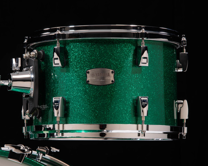 Yamaha Absolute Hybrid Maple 3pc Jade Green Sparkle