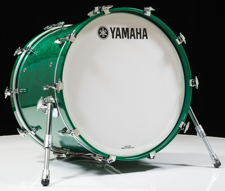 Yamaha Absolute Hybrid Maple 5pc Jade Green Sparkle