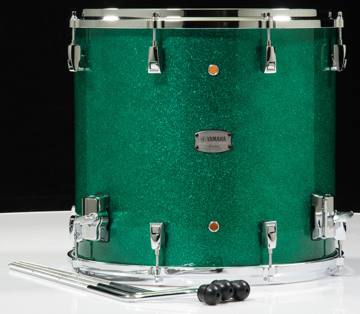 Yamaha Absolute Hybrid Maple 5pc Jade Green Sparkle