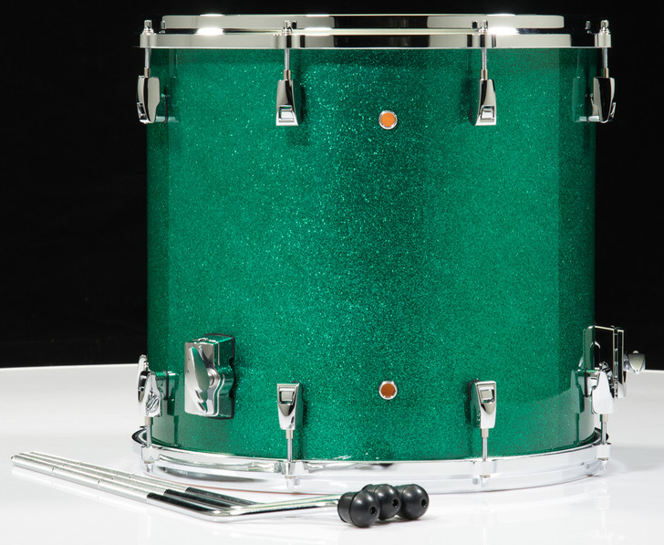 Yamaha Absolute Hybrid Maple 5pc Jade Green Sparkle