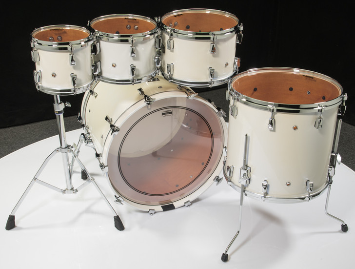 Yamaha Absolute Hybrid Maple 5pc Polar White 8/10/12/16/22