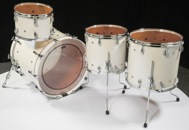 Yamaha Absolute Hybrid Maple 4pc Polar White 12/14/16/22