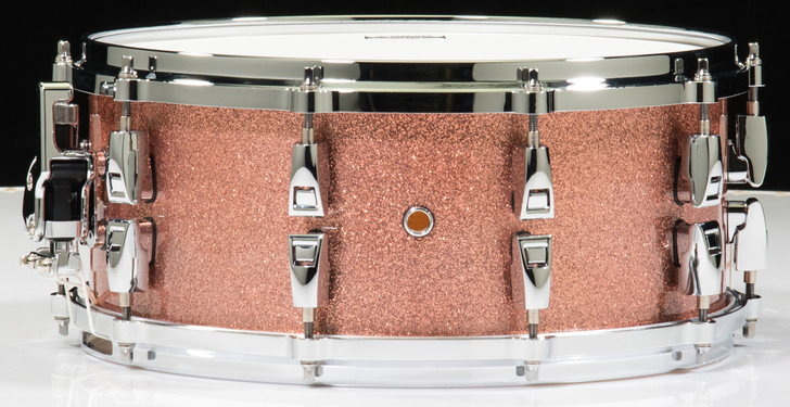 Yamaha Absolute Hybrid Maple 14x6 Snare - Pink Champagne Sparkle
