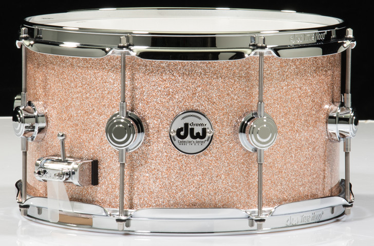 D*1様 Champagne 激レア2枚組 CD DW Collector's Snare 7x13 - Champagne Sparkle - Chrome Hardware