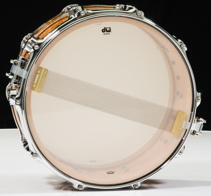 DW Collector's 6 x 14 Snare - Burnt Orange Glass