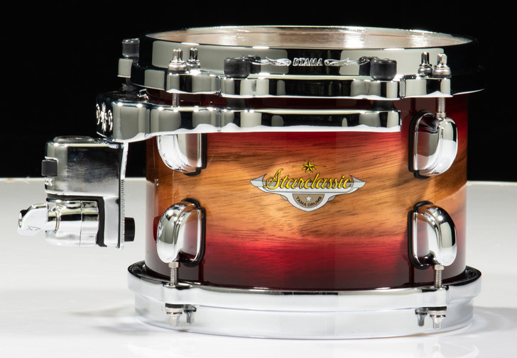 Tama Starclassic Maple Exotix 8x6 Tom  Ruby Pacific Walnut Burst MET0806LRWB