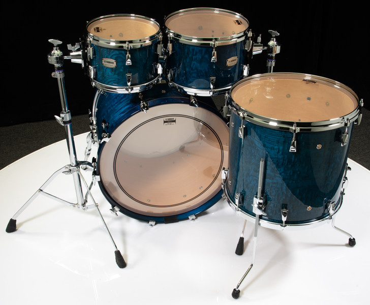 Yamaha PHX 4pc Drum Set Sapphire Gloss over Ash PHXSAPPHIRENM4