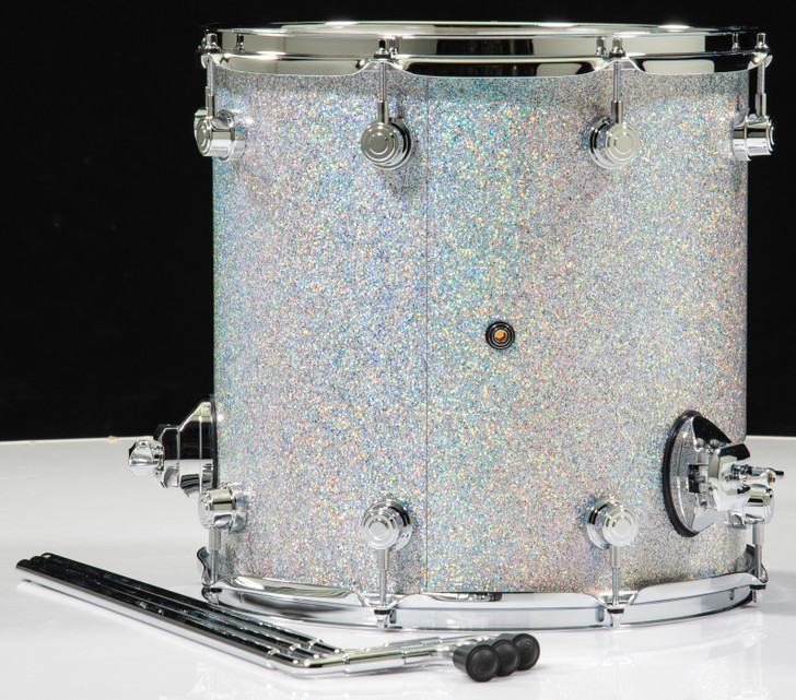 DW Performance Series 14x14 Floor Tom Diamond Nebula