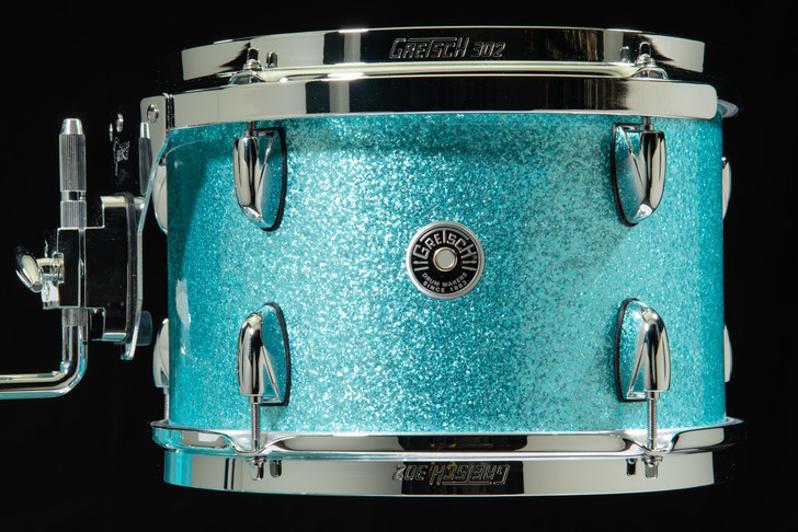 Gretsch Brooklyn Series 3pc  - Turquoise Sparkle Nitron 12/14/20