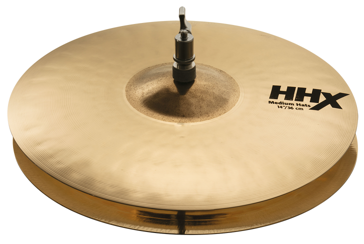 Sabian Cymbals 14" HHX Medium Hats Brilliant