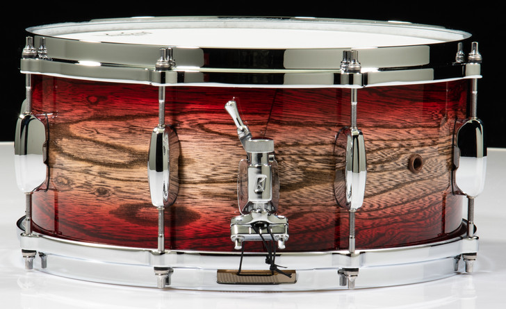 Tama Star Walnut 6.5x14 Snare - Garnet Japanese Sen Burst